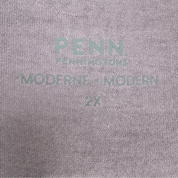 Modern-Fit Vneck Tee Purple Graphic Print Size 2x NWT Brand New - Picture 11 of 12